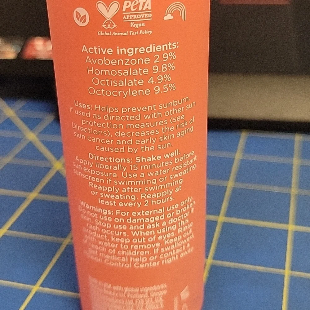 Pacifica Glow Baby SPF 45 Mist 50ml New In Glass Bottle